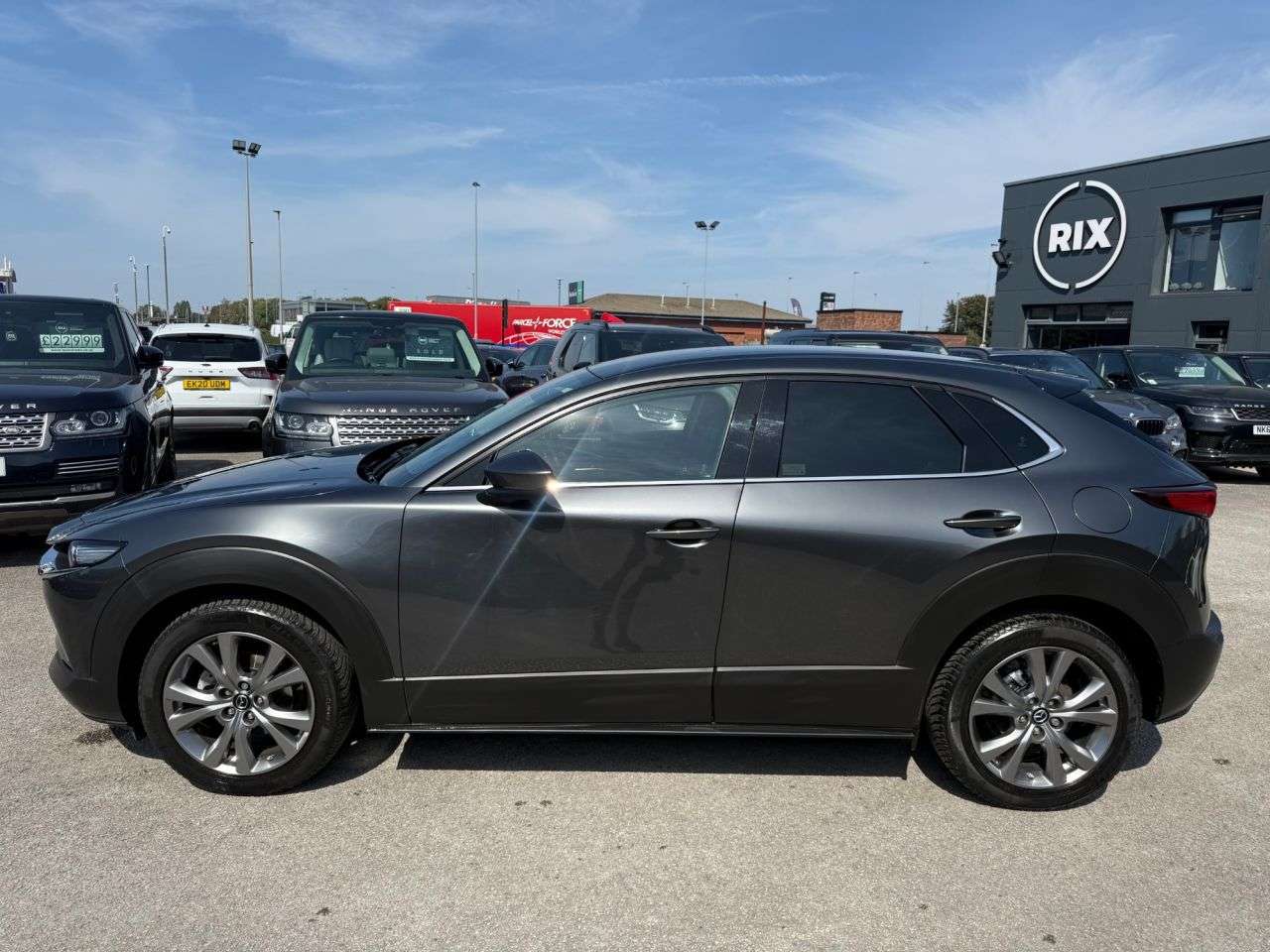 A 2023 MAZDA CX-30 2.0 e-SKYACTIV G MHEV Sport Lux SUV 5dr Petrol Manual Euro 6 -2 OWNER CAR-H A 2023 MAZDA CX-30 2.0 e-SKYACTIV G MHEV Sport Lux SUV 5dr Petrol Manual Euro 6 -2 OWNER CAR-H