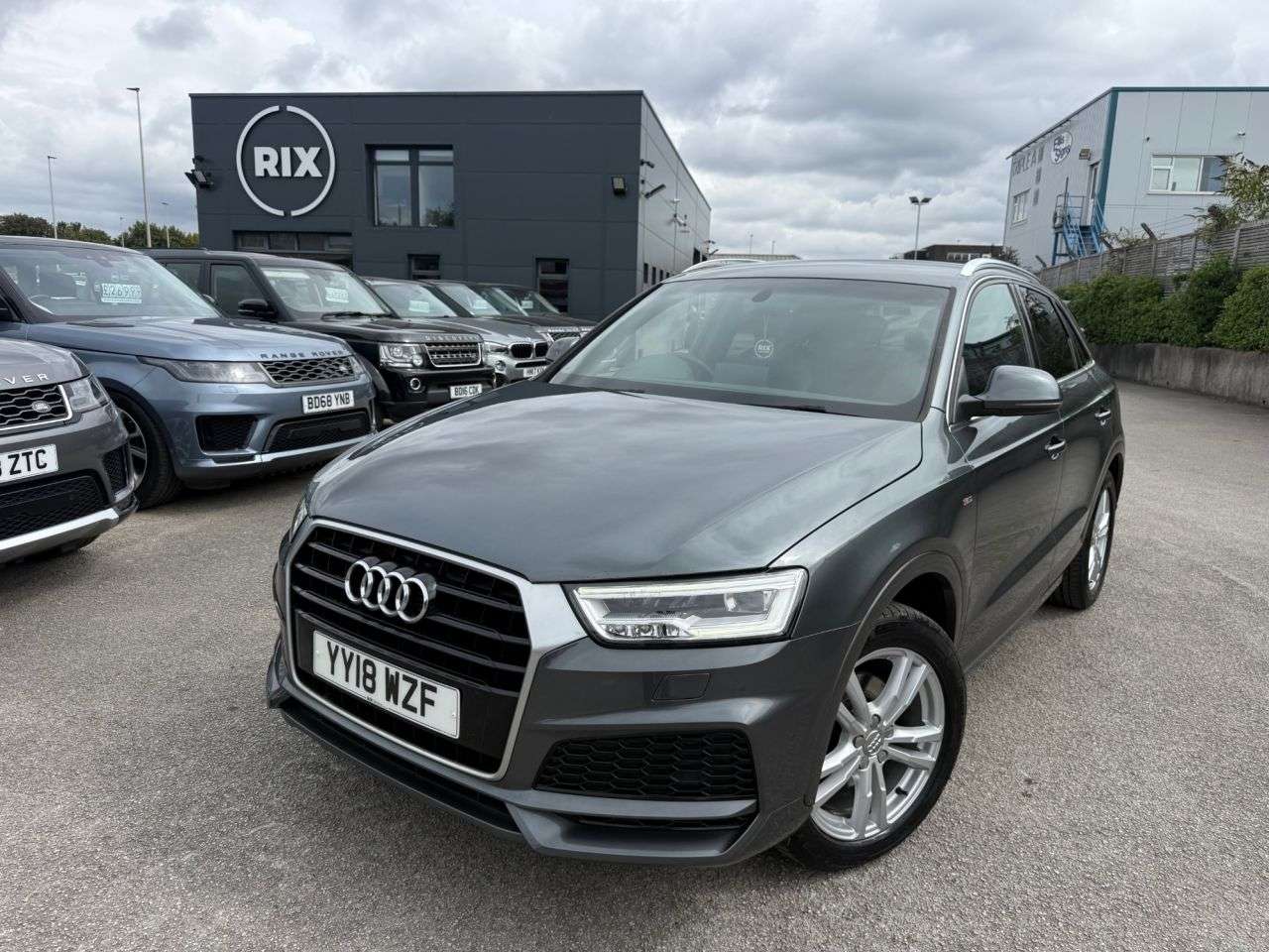 A 2018 AUDI Q3 2.0 TDI S line Edition SUV 5dr Diesel Manual Euro 6 (s/s) (150 ps) 1 FORMER A 2018 AUDI Q3 2.0 TDI S line Edition SUV 5dr Diesel Manual Euro 6 (s/s) (150 ps) 1 FORMER