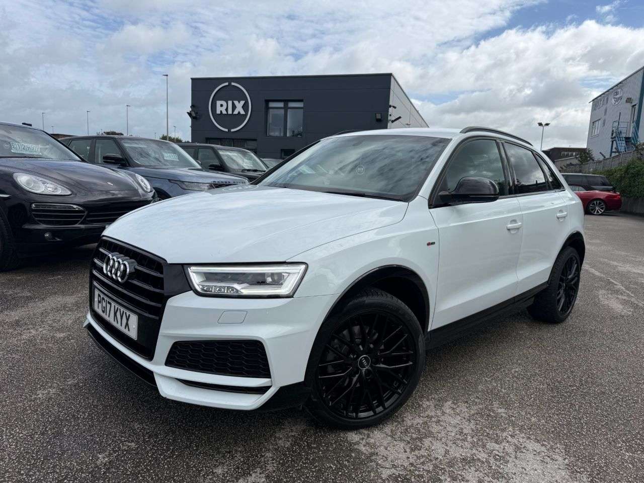 A 2017 AUDI Q3 2.0 TFSI Black Edition SUV 5dr Petrol S Tronic quattro Euro 6 (s/s) (180 ps A 2017 AUDI Q3 2.0 TFSI Black Edition SUV 5dr Petrol S Tronic quattro Euro 6 (s/s) (180 ps