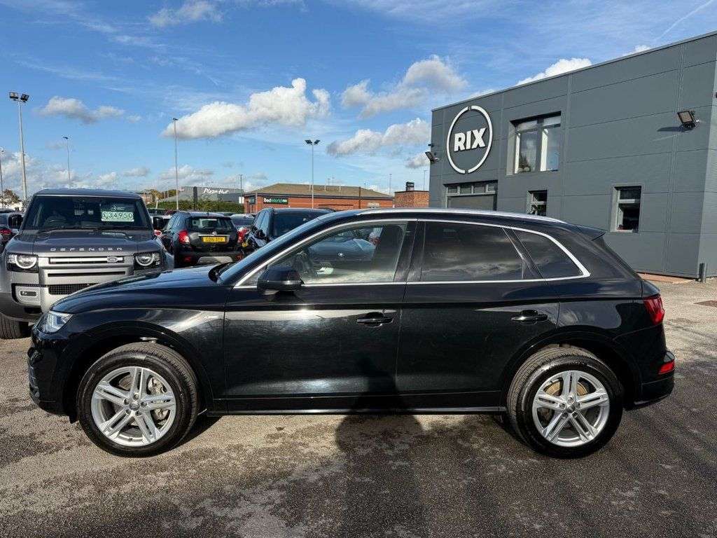 A 2019 AUDI Q5 2.0 TDI 40 S line SUV 5dr Diesel S Tronic quattro Euro 6-FINISHED IN MYTHOS A 2019 AUDI Q5 2.0 TDI 40 S line SUV 5dr Diesel S Tronic quattro Euro 6-FINISHED IN MYTHOS