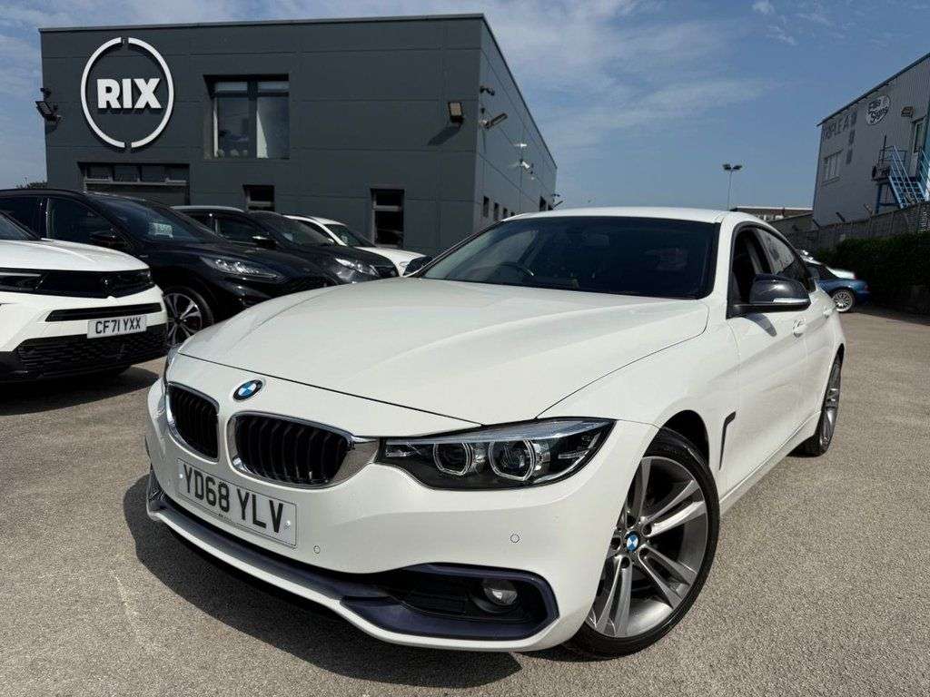 A 2018 BMW 4 SERIES GRAN COUPE 2.0 420i GPF Sport Hatchback 5dr Petrol Manual Euro 6 (s/s) (184 ps) ALPINE A 2018 BMW 4 SERIES GRAN COUPE 2.0 420i GPF Sport Hatchback 5dr Petrol Manual Euro 6 (s/s) (184 ps) ALPINE