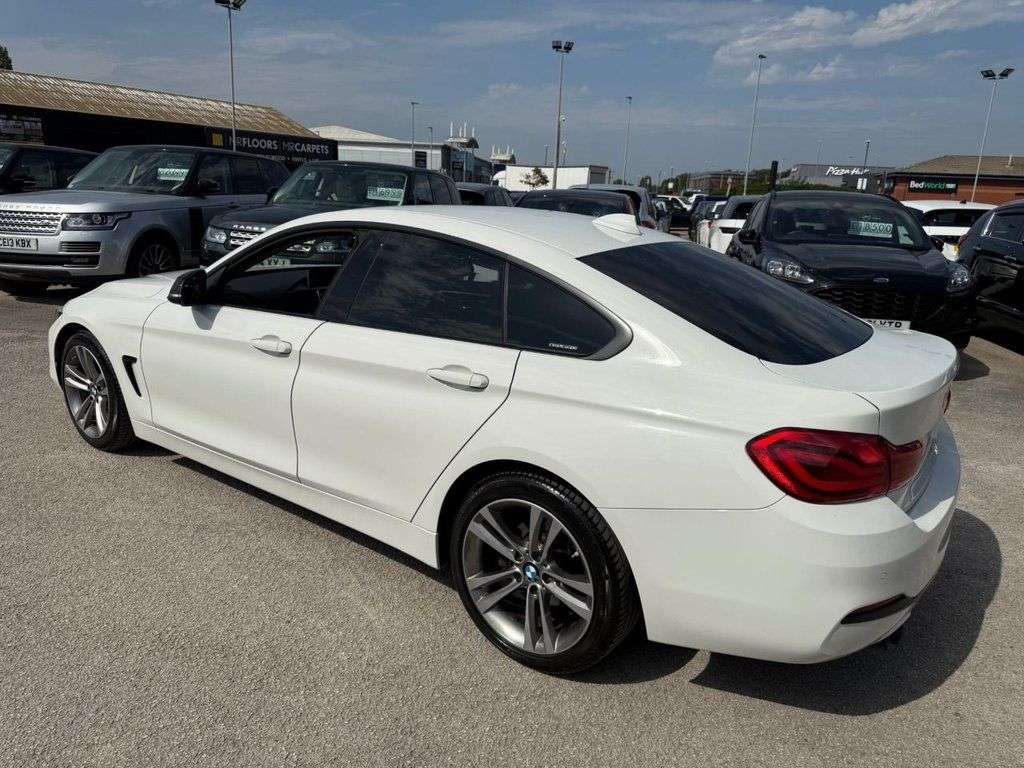 A 2018 BMW 4 SERIES GRAN COUPE 2.0 420i GPF Sport Hatchback 5dr Petrol Manual Euro 6 (s/s) (184 ps) ALPINE A 2018 BMW 4 SERIES GRAN COUPE 2.0 420i GPF Sport Hatchback 5dr Petrol Manual Euro 6 (s/s) (184 ps) ALPINE