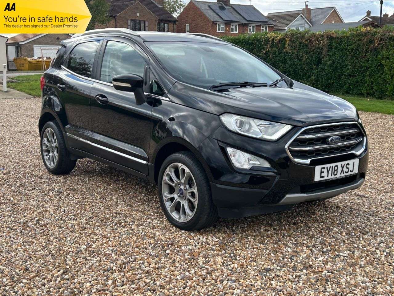 A 2018 FORD ECOSPORT 1.0T EcoBoost Titanium SUV 5dr Petrol Manual Euro 6 (s/s) (125 ps) A 2018 FORD ECOSPORT 1.0T EcoBoost Titanium SUV 5dr Petrol Manual Euro 6 (s/s) (125 ps)