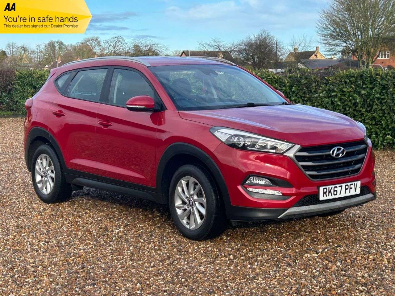A 2017 HYUNDAI TUCSON 1.6 GDi Blue Drive SE Nav SUV 5dr Petrol Manual Euro 6 (s/s) (132 ps) 65000 A 2017 HYUNDAI TUCSON 1.6 GDi Blue Drive SE Nav SUV 5dr Petrol Manual Euro 6 (s/s) (132 ps) 65000