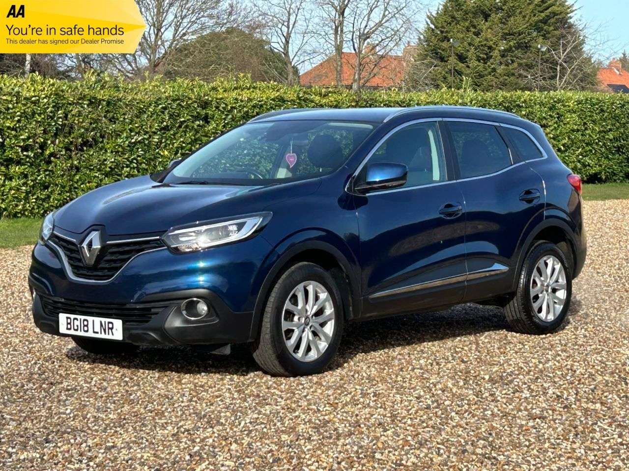 A 2018 RENAULT KADJAR 1.2 TCe Dynamique Nav SUV 5dr Petrol Manual Euro 6 (s/s) (130 ps) A 2018 RENAULT KADJAR 1.2 TCe Dynamique Nav SUV 5dr Petrol Manual Euro 6 (s/s) (130 ps)