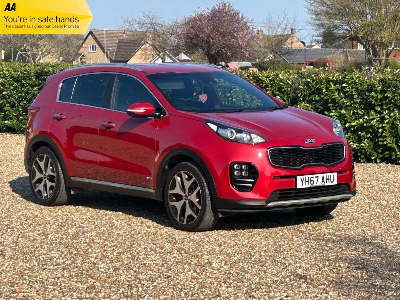 A 2017 KIA SPORTAGE 1.6 T-GDi GT-Line SUV 5dr Petrol Manual AWD Euro 6 (174 bhp) A 2017 KIA SPORTAGE 1.6 T-GDi GT-Line SUV 5dr Petrol Manual AWD Euro 6 (174 bhp)