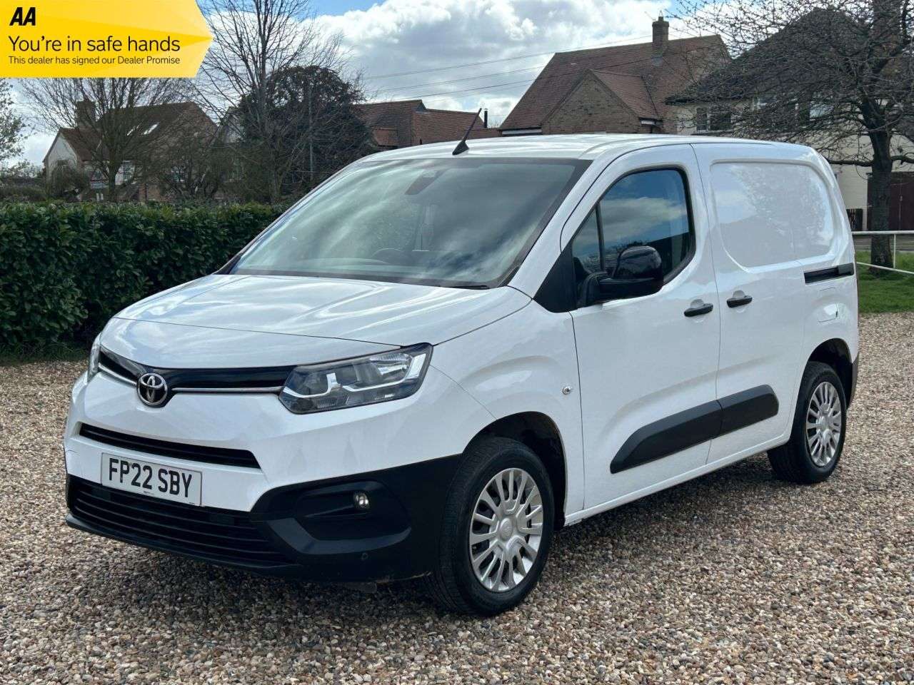 A 2022 TOYOTA PROACE CITY 1.5 BlueHDi Icon Short Panel Van 5dr Diesel Manual SWB Euro 6 (s/s) (100 bh A 2022 TOYOTA PROACE CITY 1.5 BlueHDi Icon Short Panel Van 5dr Diesel Manual SWB Euro 6 (s/s) (100 bh