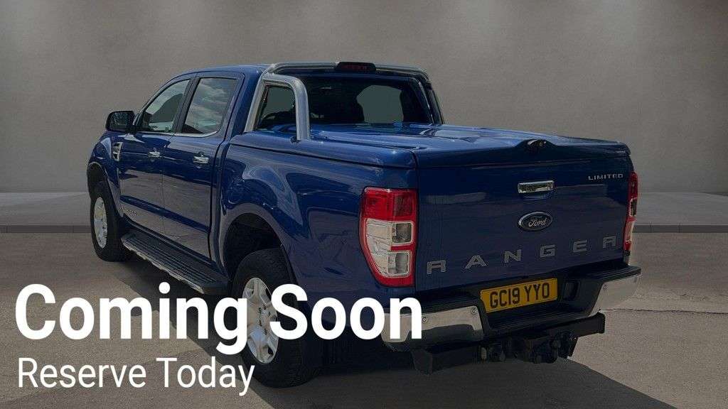 A 2019 FORD RANGER 3.2 TDCi Limited 1 Pickup Double Cab 4dr Diesel Auto 4WD Euro 5 (200 ps) A 2019 FORD RANGER 3.2 TDCi Limited 1 Pickup Double Cab 4dr Diesel Auto 4WD Euro 5 (200 ps)