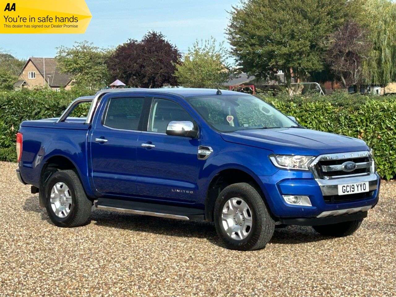 A 2019 FORD RANGER 3.2 TDCi Limited 1 Pickup Double Cab 4dr Diesel Auto 4WD Euro 5 (200 ps) A 2019 FORD RANGER 3.2 TDCi Limited 1 Pickup Double Cab 4dr Diesel Auto 4WD Euro 5 (200 ps)