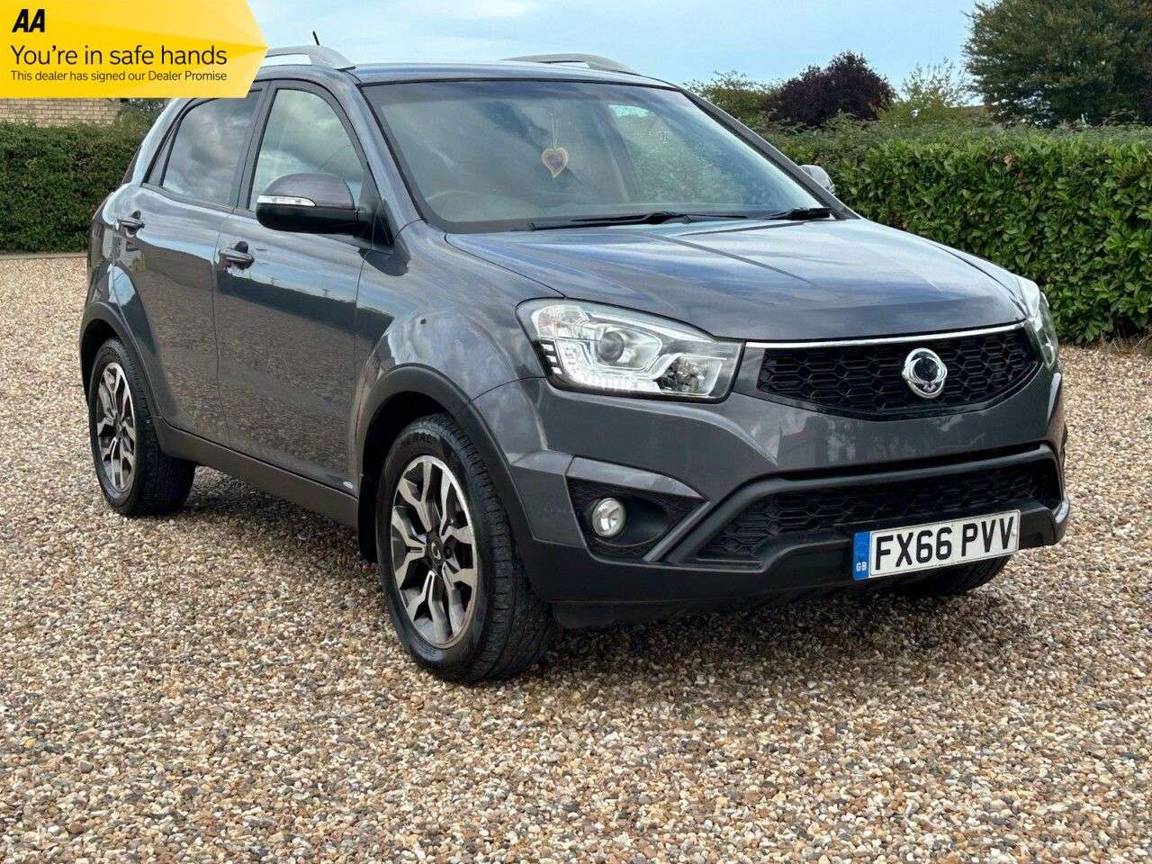 A 2016 SSANGYONG KORANDO 2.2D ELX SUV 5dr Diesel Auto 4WD Euro 6 (178 ps) 1 owner from new A 2016 SSANGYONG KORANDO 2.2D ELX SUV 5dr Diesel Auto 4WD Euro 6 (178 ps) 1 owner from new