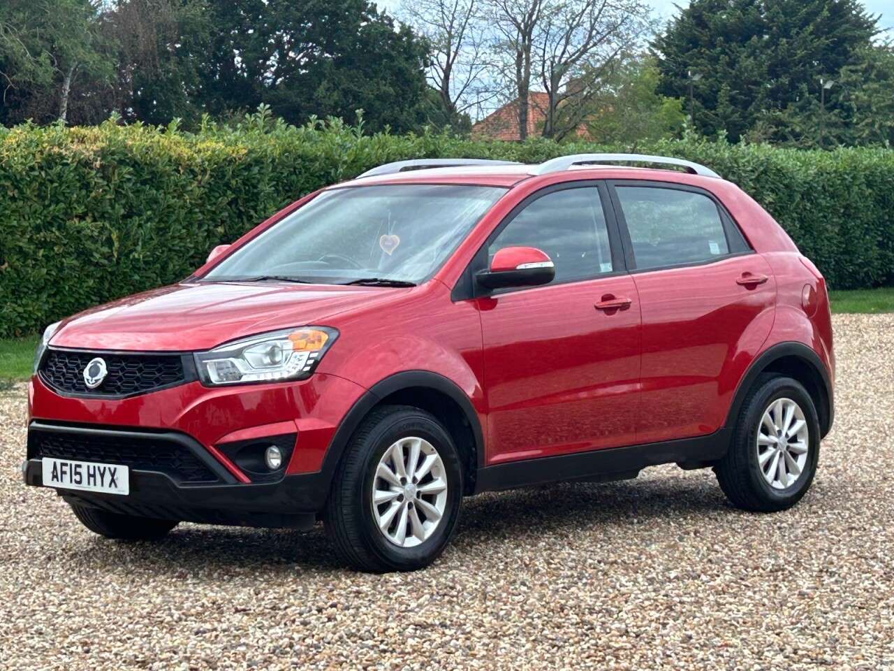 A 2015 SSANGYONG KORANDO 2.0D SE4 SUV 5dr Diesel Manual 4WD Euro 5 (149 ps) tow bar fitted A 2015 SSANGYONG KORANDO 2.0D SE4 SUV 5dr Diesel Manual 4WD Euro 5 (149 ps) tow bar fitted