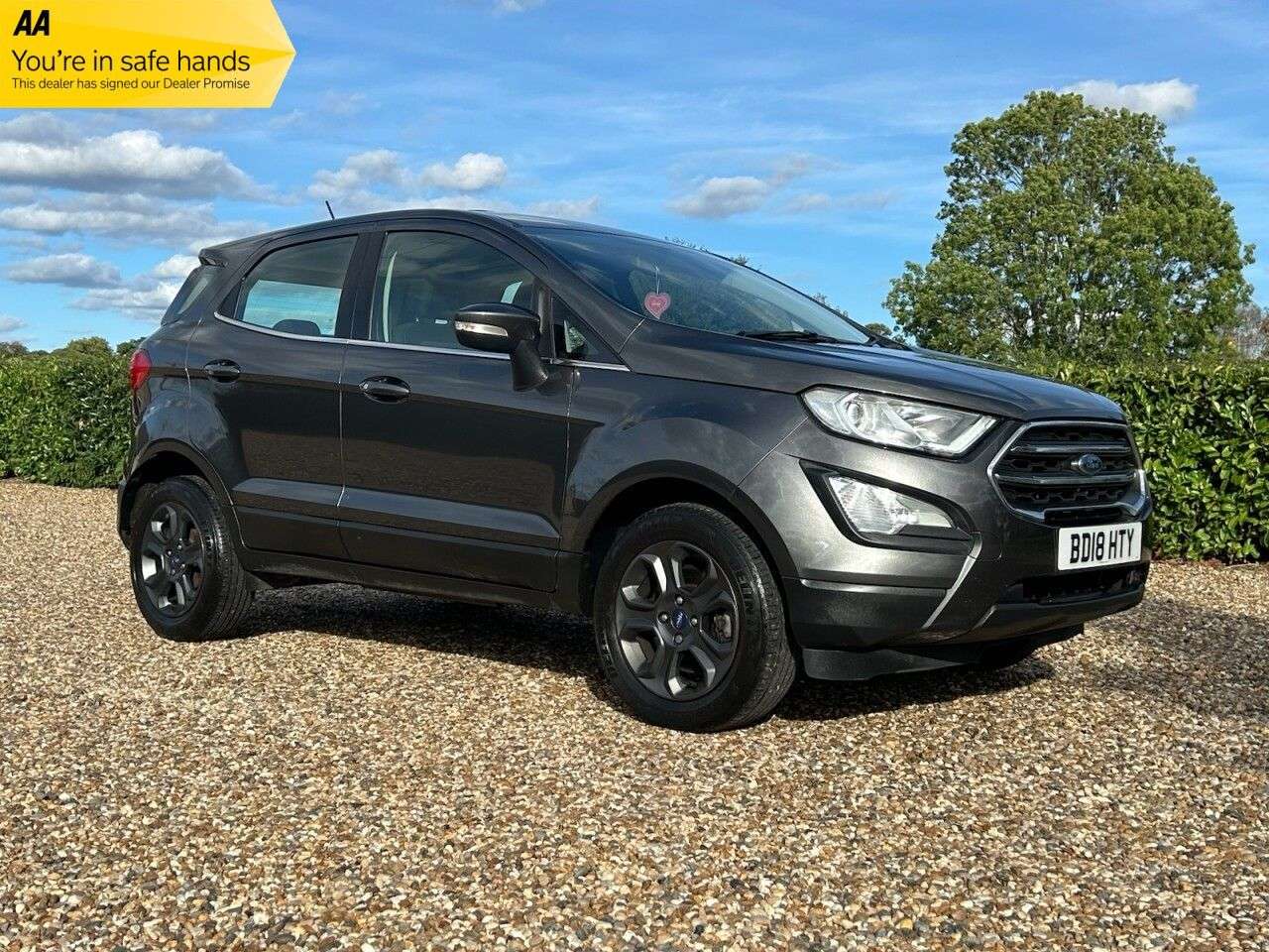 A 2018 FORD ECOSPORT 1.0T EcoBoost Zetec SUV 5dr Petrol Manual Euro 6 (s/s) (125 ps) mot march 2 A 2018 FORD ECOSPORT 1.0T EcoBoost Zetec SUV 5dr Petrol Manual Euro 6 (s/s) (125 ps) mot march 2