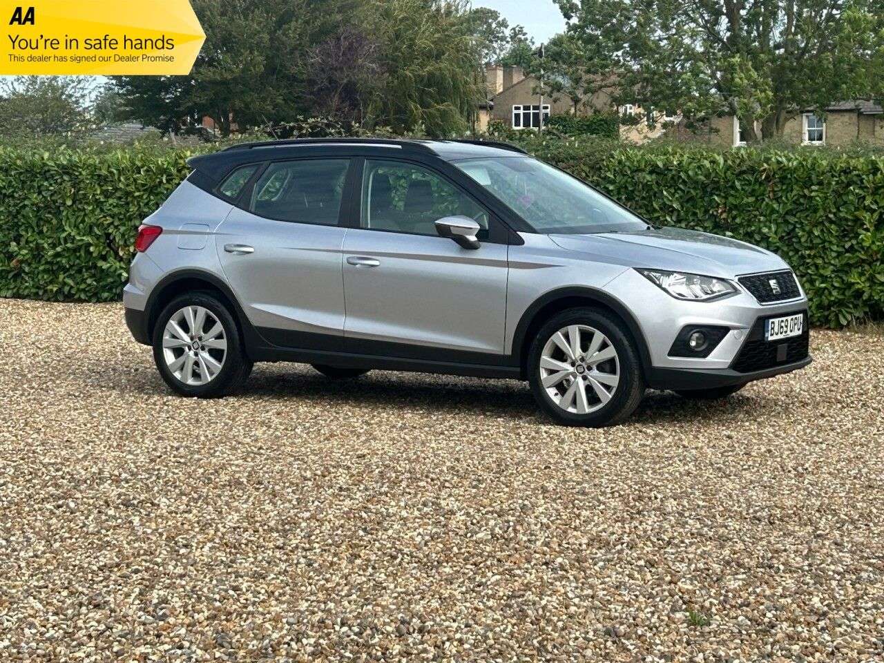 A 2019 SEAT ARONA 1.0 TSI GPF SE Technology SUV 5dr Petrol Manual Euro 6 (s/s) (95 ps) A 2019 SEAT ARONA 1.0 TSI GPF SE Technology SUV 5dr Petrol Manual Euro 6 (s/s) (95 ps)