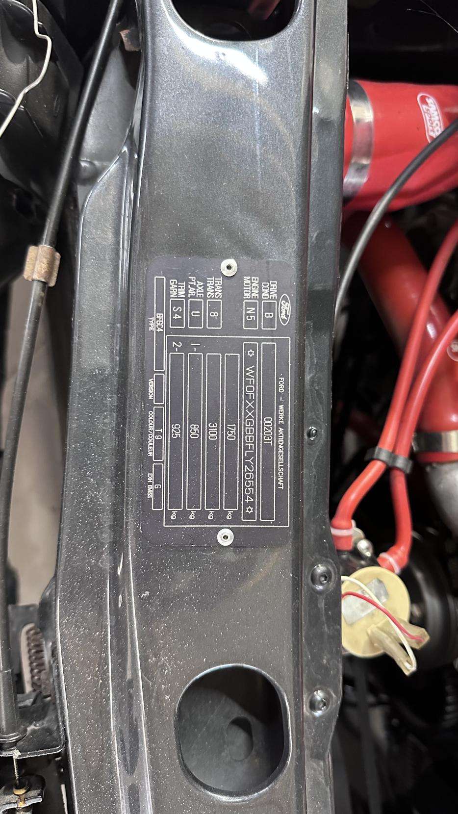 1999 FORD SIERRA 1999 FORD SIERRA