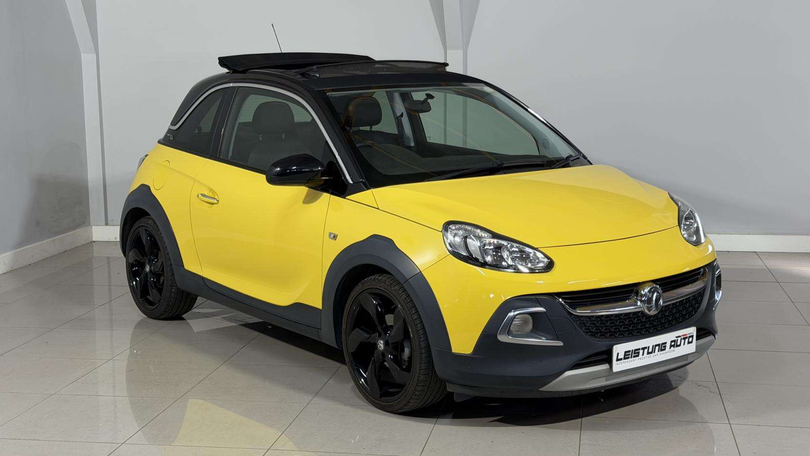 A 2017 VAUXHALL ADAM 1.2 16v ROCKS AIR Hatchback 3dr Petrol Manual Euro 5 (70 ps) A 2017 VAUXHALL ADAM 1.2 16v ROCKS AIR Hatchback 3dr Petrol Manual Euro 5 (70 ps)