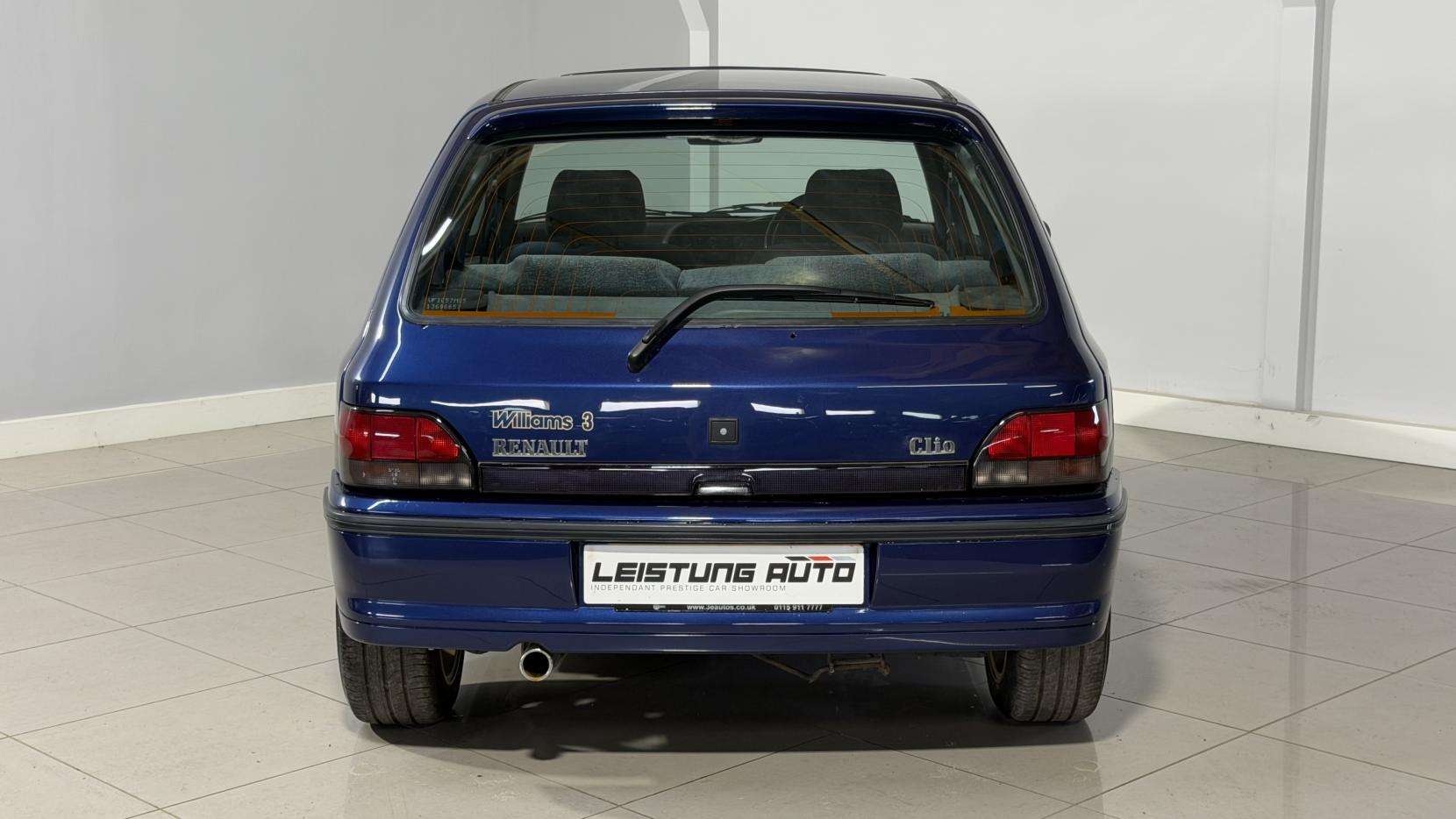A 1995 RENAULT CLIO 2.0 Williams 3 Limited Edition Hatchback 3dr Petrol Manual (150 bhp) A 1995 RENAULT CLIO 2.0 Williams 3 Limited Edition Hatchback 3dr Petrol Manual (150 bhp)