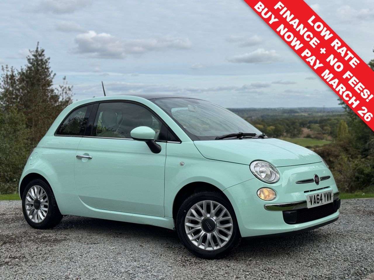 A 2015 FIAT 500 1.2 Lounge Hatchback 3dr Petrol Manual Euro 6 (s/s) (69 bhp) A 2015 FIAT 500 1.2 Lounge Hatchback 3dr Petrol Manual Euro 6 (s/s) (69 bhp)