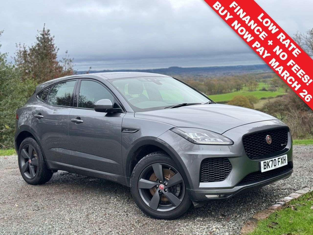 A 2020 JAGUAR E-PACE 2.0 P200 Chequered Flag SUV 5dr Petrol Auto AWD Euro 6 (s/s) (200 ps) A 2020 JAGUAR E-PACE 2.0 P200 Chequered Flag SUV 5dr Petrol Auto AWD Euro 6 (s/s) (200 ps)