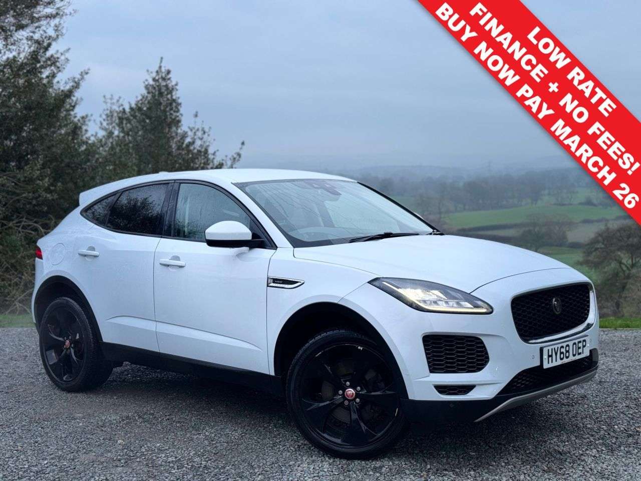 A 2018 JAGUAR E-PACE 2.0 D240 HSE SUV 5dr Diesel Auto AWD Euro 6 (s/s) (240 ps) A 2018 JAGUAR E-PACE 2.0 D240 HSE SUV 5dr Diesel Auto AWD Euro 6 (s/s) (240 ps)