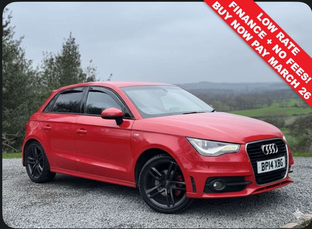 A 2014 AUDI A1 1.4 TFSI CoD S line Sportback 5dr Petrol S Tronic Euro 5 (s/s) (140 ps) A 2014 AUDI A1 1.4 TFSI CoD S line Sportback 5dr Petrol S Tronic Euro 5 (s/s) (140 ps)