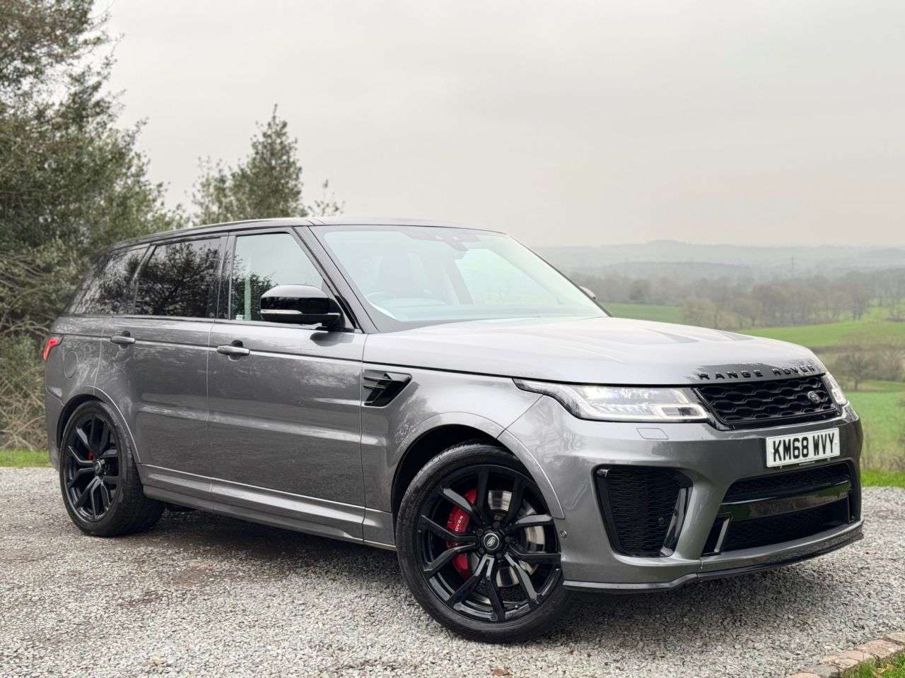 A 2018 LAND ROVER RANGE ROVER SPORT 5.0 P575 V8 SVR SUV 5dr Petrol Auto 4WD Euro 6 (s/s) (575 ps) A 2018 LAND ROVER RANGE ROVER SPORT 5.0 P575 V8 SVR SUV 5dr Petrol Auto 4WD Euro 6 (s/s) (575 ps)