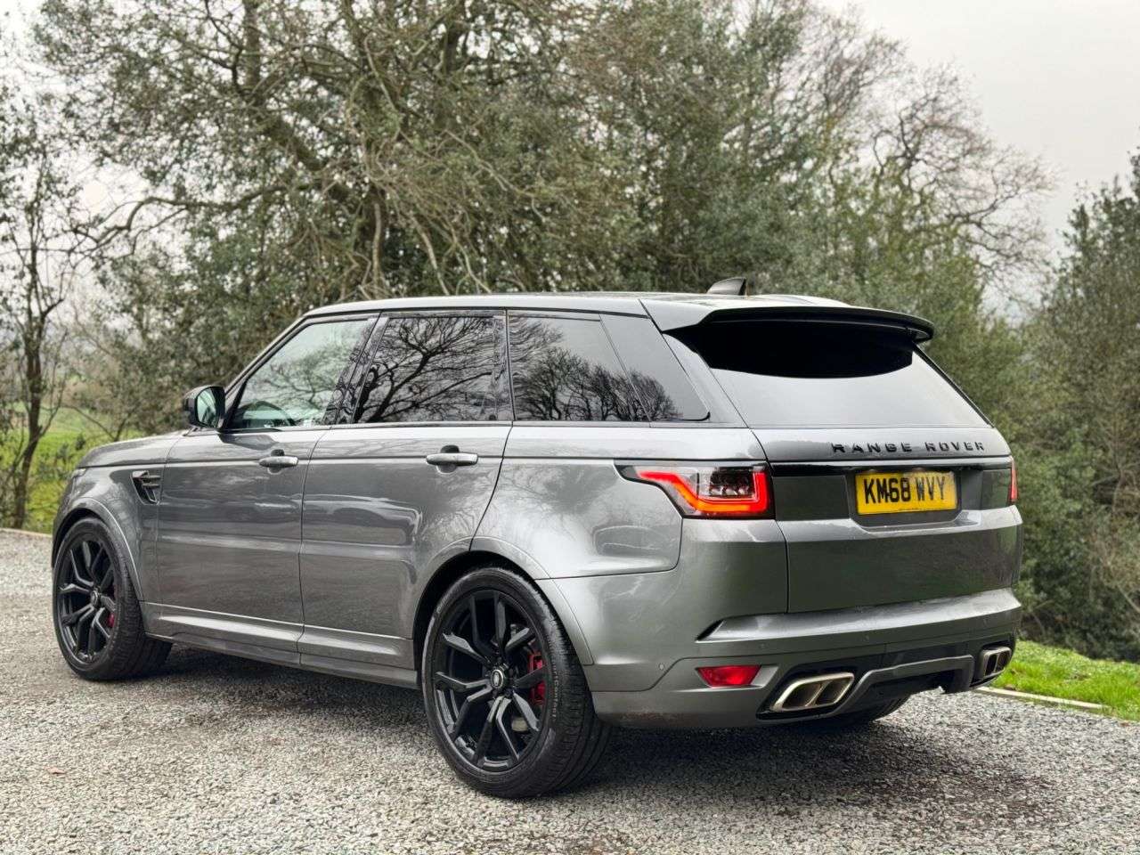 A 2018 LAND ROVER RANGE ROVER SPORT 5.0 P575 V8 SVR SUV 5dr Petrol Auto 4WD Euro 6 (s/s) (575 ps) A 2018 LAND ROVER RANGE ROVER SPORT 5.0 P575 V8 SVR SUV 5dr Petrol Auto 4WD Euro 6 (s/s) (575 ps)