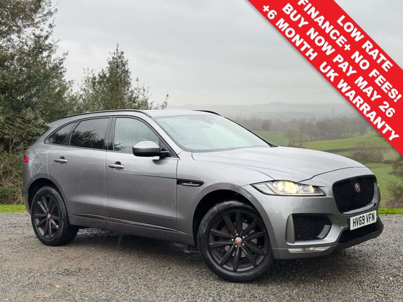A 2019 JAGUAR F-PACE 2.0 D180 Chequered Flag SUV 5dr Diesel Auto AWD Euro 6 (s/s) (180 ps) A 2019 JAGUAR F-PACE 2.0 D180 Chequered Flag SUV 5dr Diesel Auto AWD Euro 6 (s/s) (180 ps)