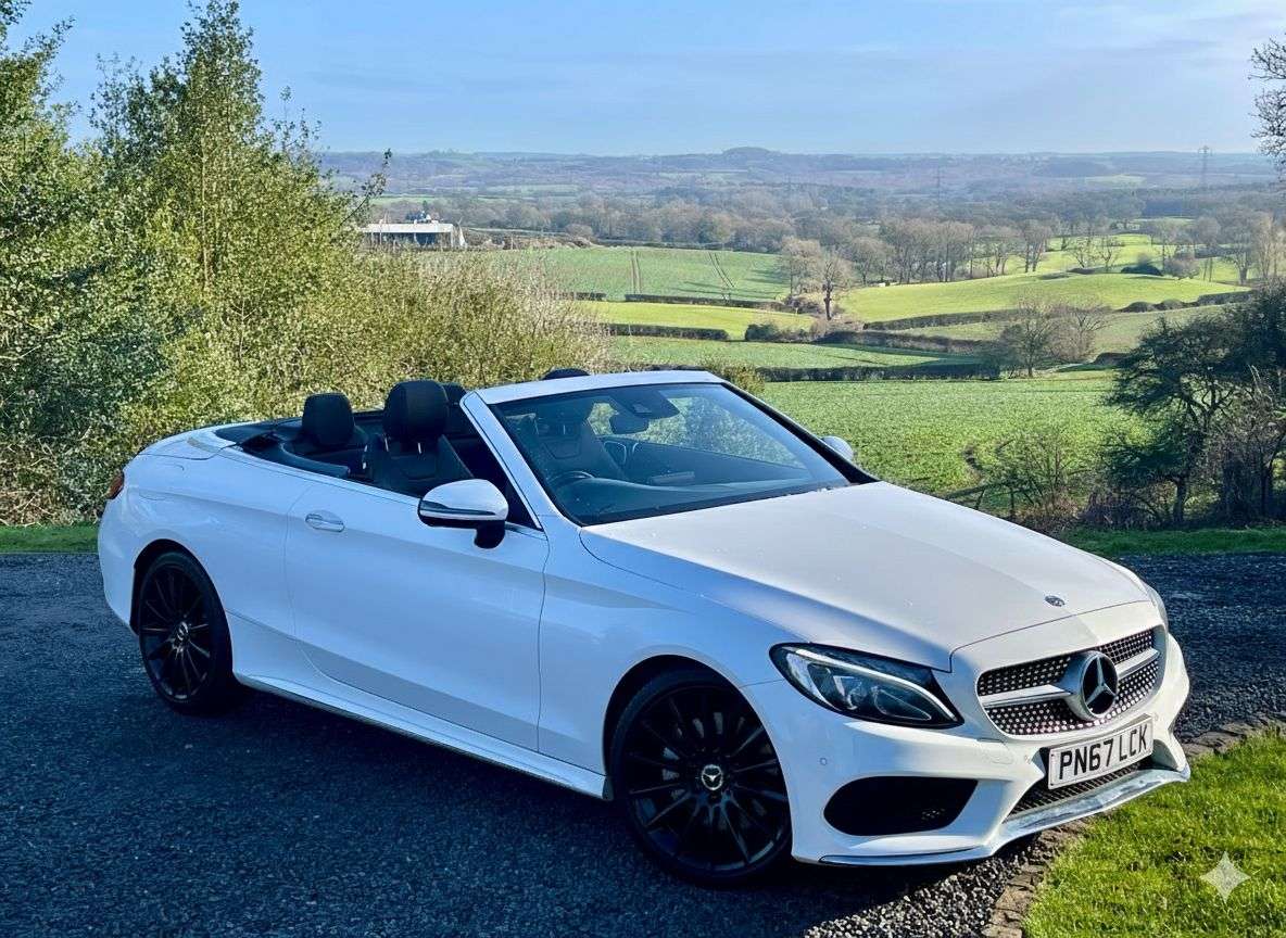 A 2017 MERCEDES-BENZ C-CLASS 2.0 C200 AMG Line Cabriolet 2dr Petrol G-Tronic+ Euro 6 (s/s) (184 ps) A 2017 MERCEDES-BENZ C-CLASS 2.0 C200 AMG Line Cabriolet 2dr Petrol G-Tronic+ Euro 6 (s/s) (184 ps)