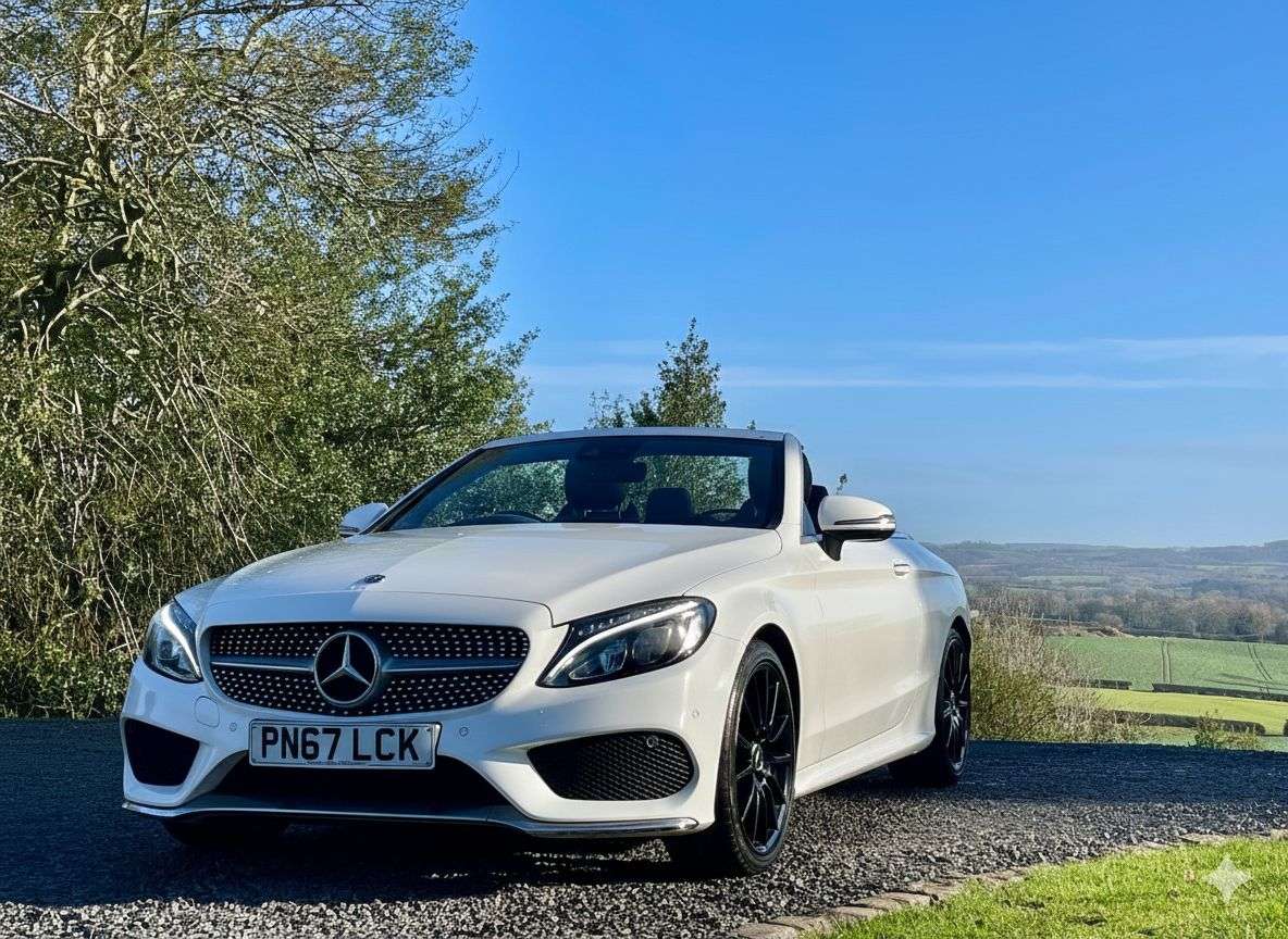 A 2017 MERCEDES-BENZ C-CLASS 2.0 C200 AMG Line Cabriolet 2dr Petrol G-Tronic+ Euro 6 (s/s) (184 ps) A 2017 MERCEDES-BENZ C-CLASS 2.0 C200 AMG Line Cabriolet 2dr Petrol G-Tronic+ Euro 6 (s/s) (184 ps)