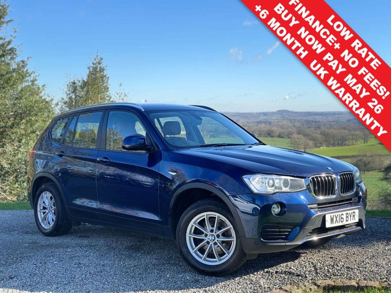 A 2016 BMW X3 2.0 20d SE SUV 5dr Diesel Auto xDrive Euro 6 (s/s) (190 ps) A 2016 BMW X3 2.0 20d SE SUV 5dr Diesel Auto xDrive Euro 6 (s/s) (190 ps)
