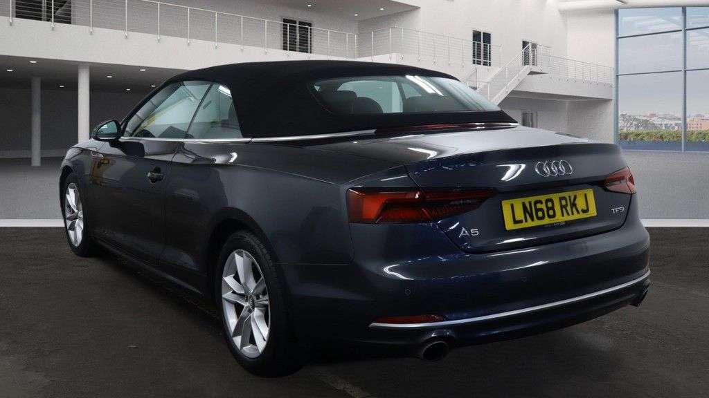 A 2018 AUDI A5 CABRIOLET 2.0 TFSI Sport Convertible 2dr Petrol S Tronic Euro 6 (s/s) (190 ps) A 2018 AUDI A5 CABRIOLET 2.0 TFSI Sport Convertible 2dr Petrol S Tronic Euro 6 (s/s) (190 ps)