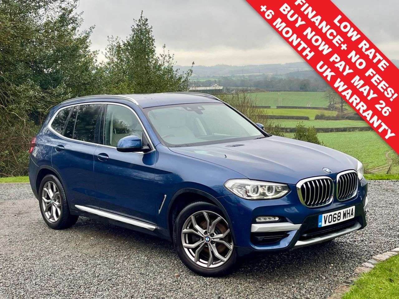 A 2018 BMW X3 2.0 20d xLine SUV 5dr Diesel Auto xDrive Euro 6 (s/s) (190 ps) A 2018 BMW X3 2.0 20d xLine SUV 5dr Diesel Auto xDrive Euro 6 (s/s) (190 ps)