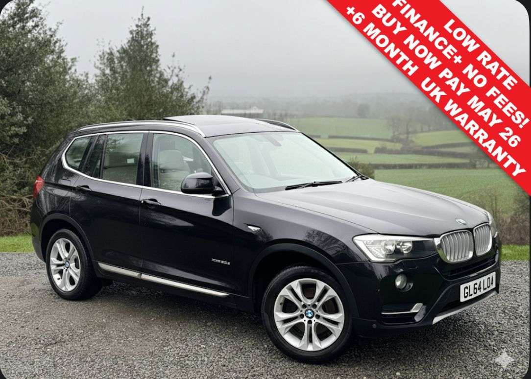 A 2014 BMW X3 2.0 20d xLine SUV 5dr Diesel Auto xDrive Euro 6 (s/s) (190 ps) A 2014 BMW X3 2.0 20d xLine SUV 5dr Diesel Auto xDrive Euro 6 (s/s) (190 ps)