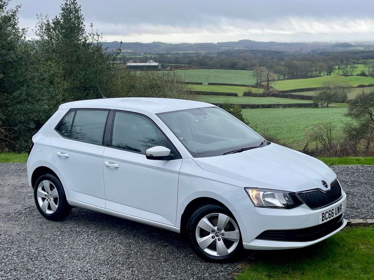 A 2017 SKODA FABIA 1.2 TSI SE Hatchback 5dr Petrol DSG Euro 6 (s/s) (110 ps) A 2017 SKODA FABIA 1.2 TSI SE Hatchback 5dr Petrol DSG Euro 6 (s/s) (110 ps)