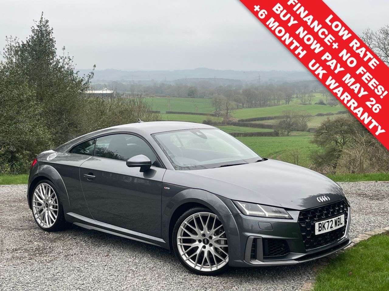 A 2022 AUDI TT 2.0 TFSI 45 S line Coupe 3dr Petrol S Tronic Euro 6 (s/s) (245 ps) A 2022 AUDI TT 2.0 TFSI 45 S line Coupe 3dr Petrol S Tronic Euro 6 (s/s) (245 ps)