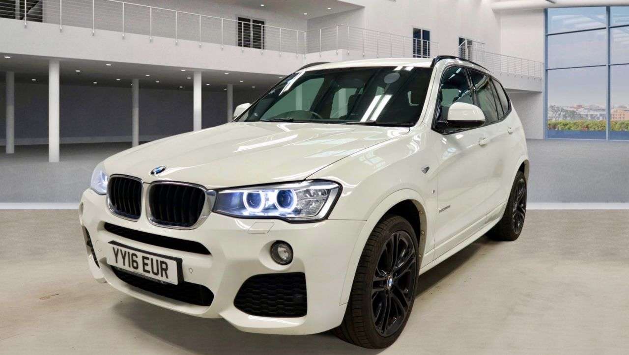 A 2016 BMW X3 2.0 20d M Sport SUV 5dr Diesel Auto xDrive Euro 6 (s/s) (190 ps) A 2016 BMW X3 2.0 20d M Sport SUV 5dr Diesel Auto xDrive Euro 6 (s/s) (190 ps)