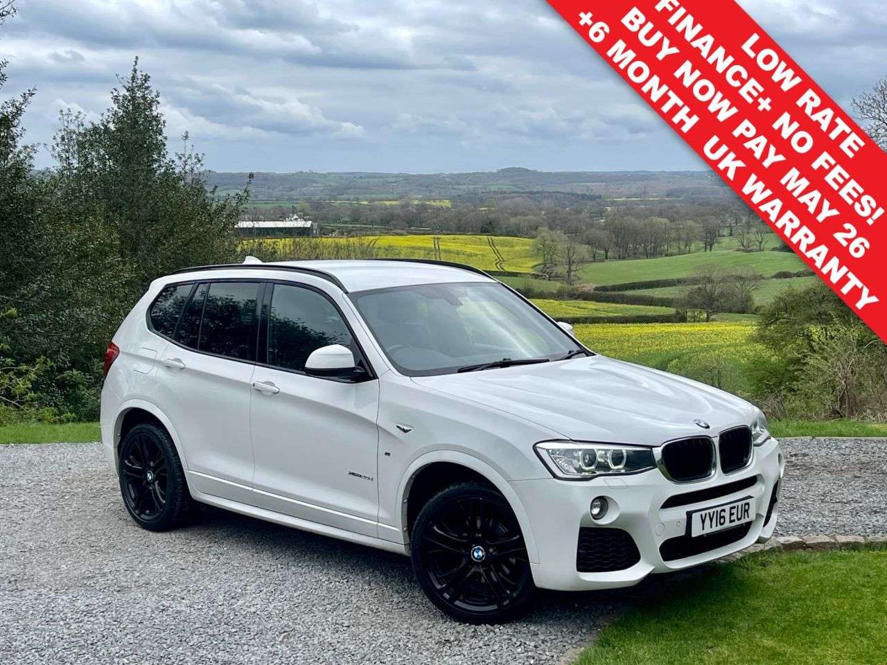 A 2016 BMW X3 2.0 20d M Sport SUV 5dr Diesel Auto xDrive Euro 6 (s/s) (190 ps) A 2016 BMW X3 2.0 20d M Sport SUV 5dr Diesel Auto xDrive Euro 6 (s/s) (190 ps)