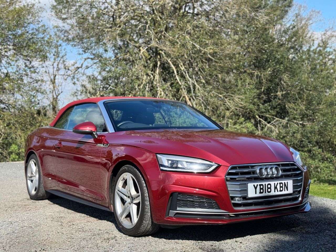 A 2018 AUDI A5 CABRIOLET 2.0 TFSI S line Convertible 2dr Petrol S Tronic quattro Euro 6 (s/s) (252 p A 2018 AUDI A5 CABRIOLET 2.0 TFSI S line Convertible 2dr Petrol S Tronic quattro Euro 6 (s/s) (252 p