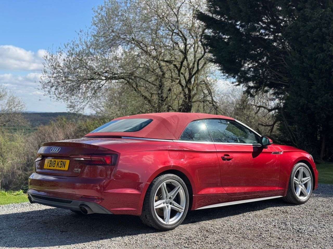 A 2018 AUDI A5 CABRIOLET 2.0 TFSI S line Convertible 2dr Petrol S Tronic quattro Euro 6 (s/s) (252 p A 2018 AUDI A5 CABRIOLET 2.0 TFSI S line Convertible 2dr Petrol S Tronic quattro Euro 6 (s/s) (252 p