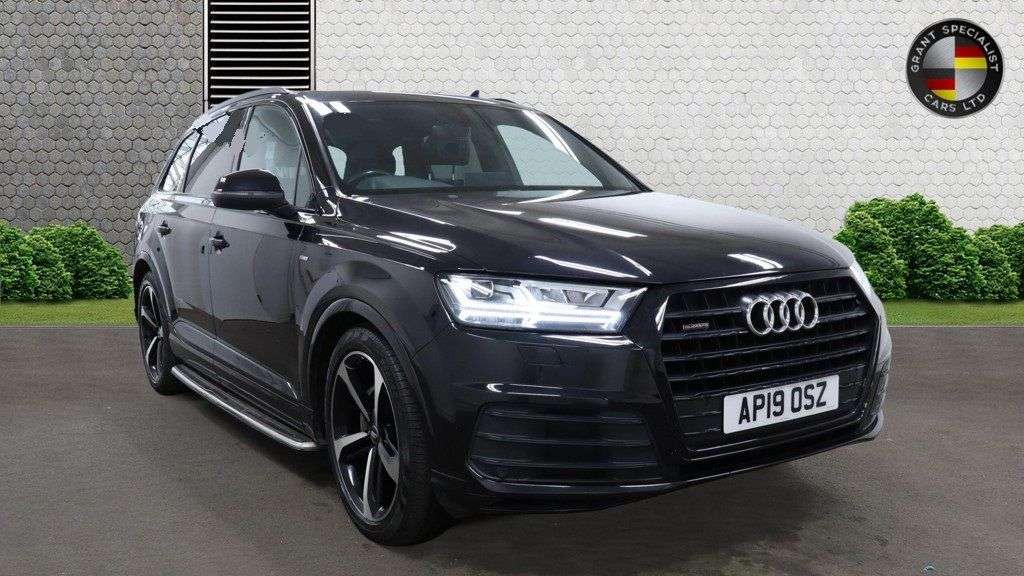A 2019 AUDI Q7 3.0 TDI V6 50 Black Edition SUV 5dr Diesel Tiptronic quattro Euro 6 (s/s) ( A 2019 AUDI Q7 3.0 TDI V6 50 Black Edition SUV 5dr Diesel Tiptronic quattro Euro 6 (s/s) (