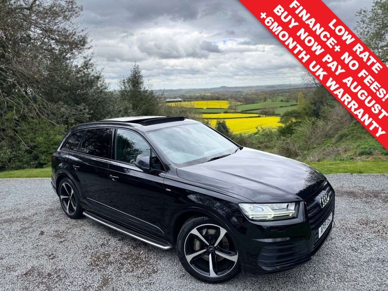 A 2019 AUDI Q7 3.0 TDI V6 50 Black Edition SUV 5dr Diesel Tiptronic quattro Euro 6 (s/s) ( A 2019 AUDI Q7 3.0 TDI V6 50 Black Edition SUV 5dr Diesel Tiptronic quattro Euro 6 (s/s) (