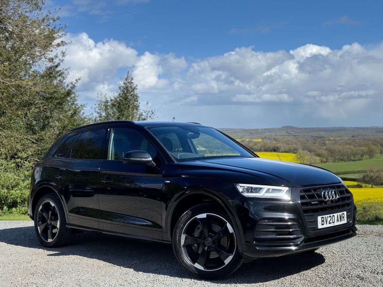 A 2020 AUDI Q5 2.0 TFSI 45 Black Edition SUV 5dr Petrol S Tronic quattro Euro 6 (s/s) (245 A 2020 AUDI Q5 2.0 TFSI 45 Black Edition SUV 5dr Petrol S Tronic quattro Euro 6 (s/s) (245