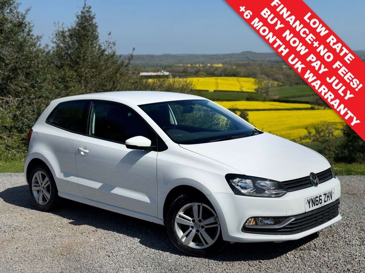 A 2016 VOLKSWAGEN POLO 1.2 TSI BlueMotion Tech Match Hatchback 3dr Petrol Manual Euro 6 (s/s) (90 A 2016 VOLKSWAGEN POLO 1.2 TSI BlueMotion Tech Match Hatchback 3dr Petrol Manual Euro 6 (s/s) (90