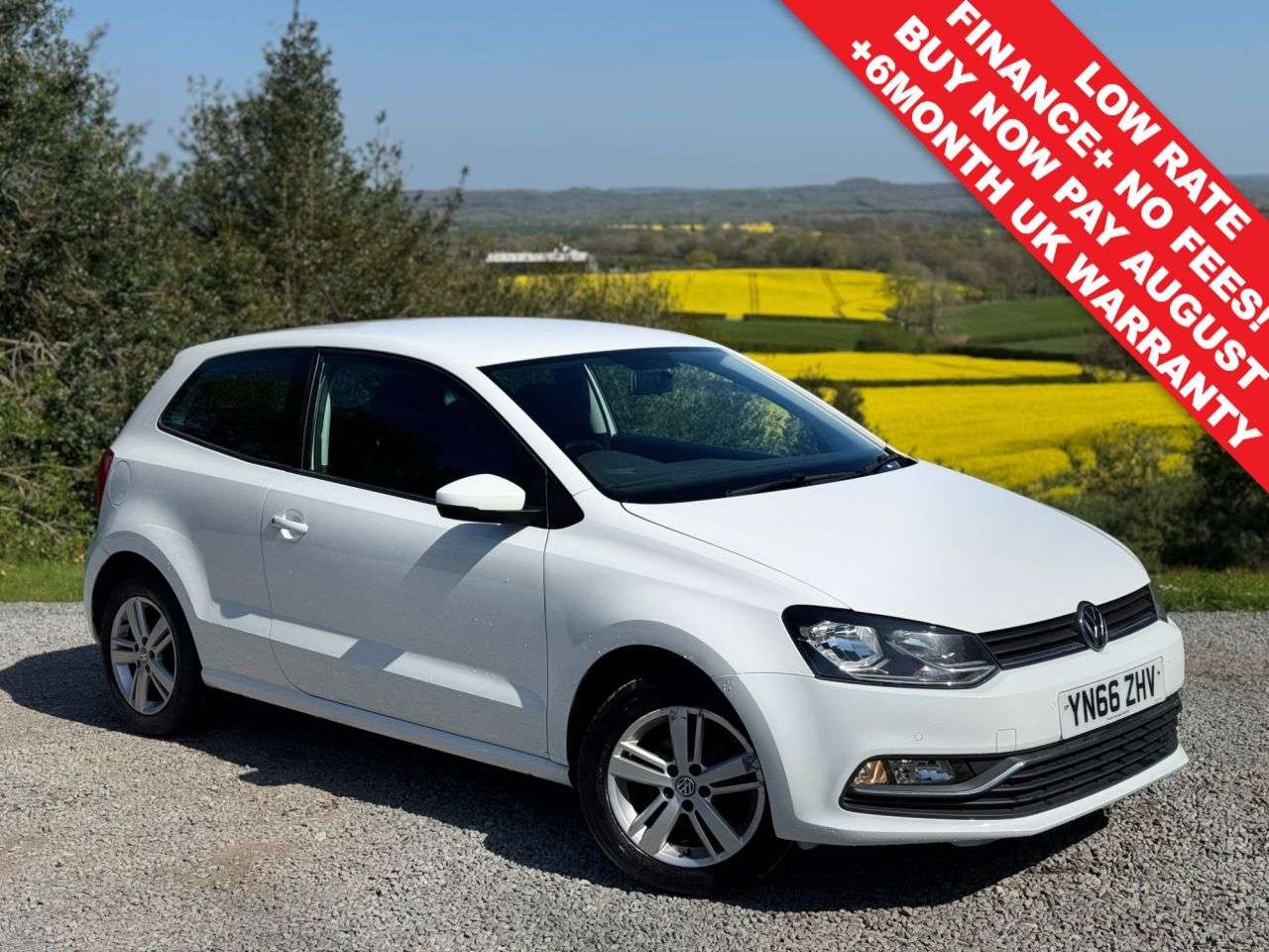 A 2016 VOLKSWAGEN POLO 1.2 TSI BlueMotion Tech Match Hatchback 3dr Petrol Manual Euro 6 (s/s) (90 A 2016 VOLKSWAGEN POLO 1.2 TSI BlueMotion Tech Match Hatchback 3dr Petrol Manual Euro 6 (s/s) (90