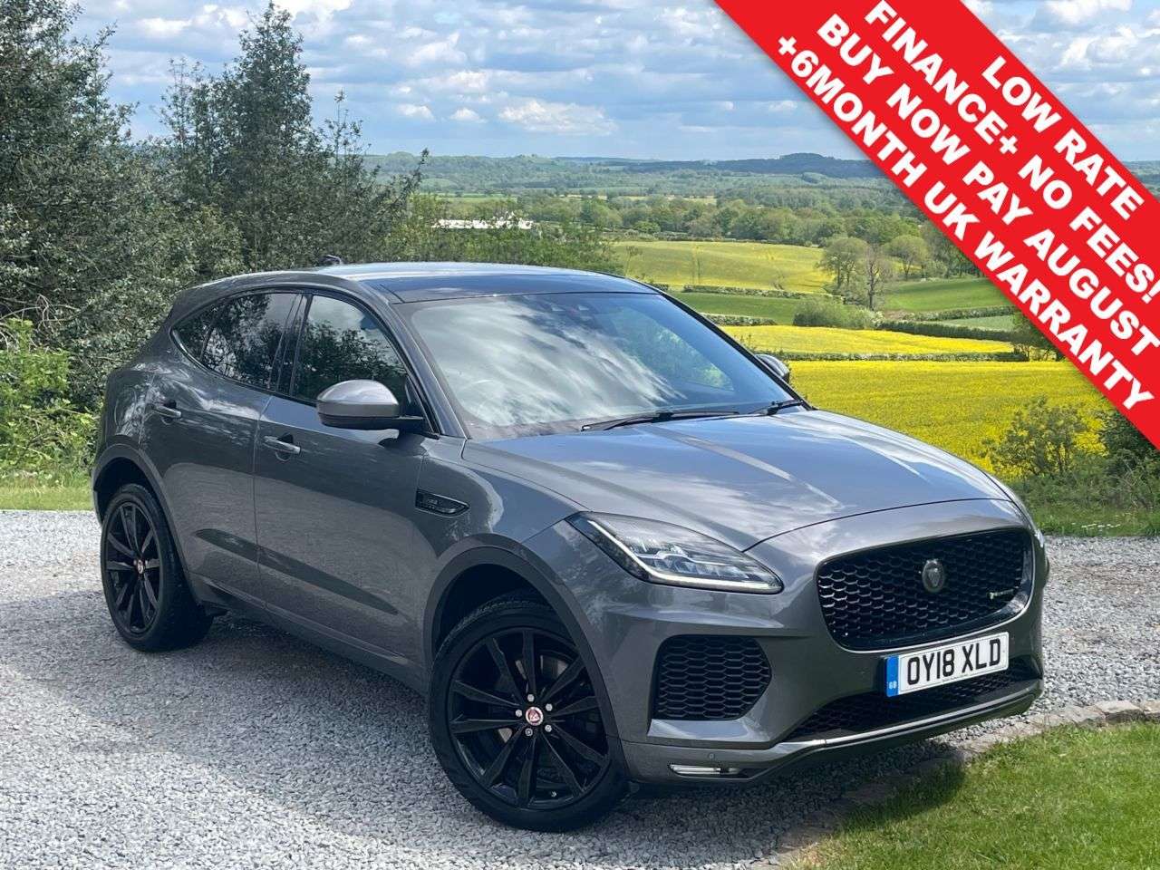 A 2018 JAGUAR E-PACE 2.0 P300 R-Dynamic HSE SUV 5dr Petrol Auto AWD Euro 6 (s/s) (300 ps) A 2018 JAGUAR E-PACE 2.0 P300 R-Dynamic HSE SUV 5dr Petrol Auto AWD Euro 6 (s/s) (300 ps)