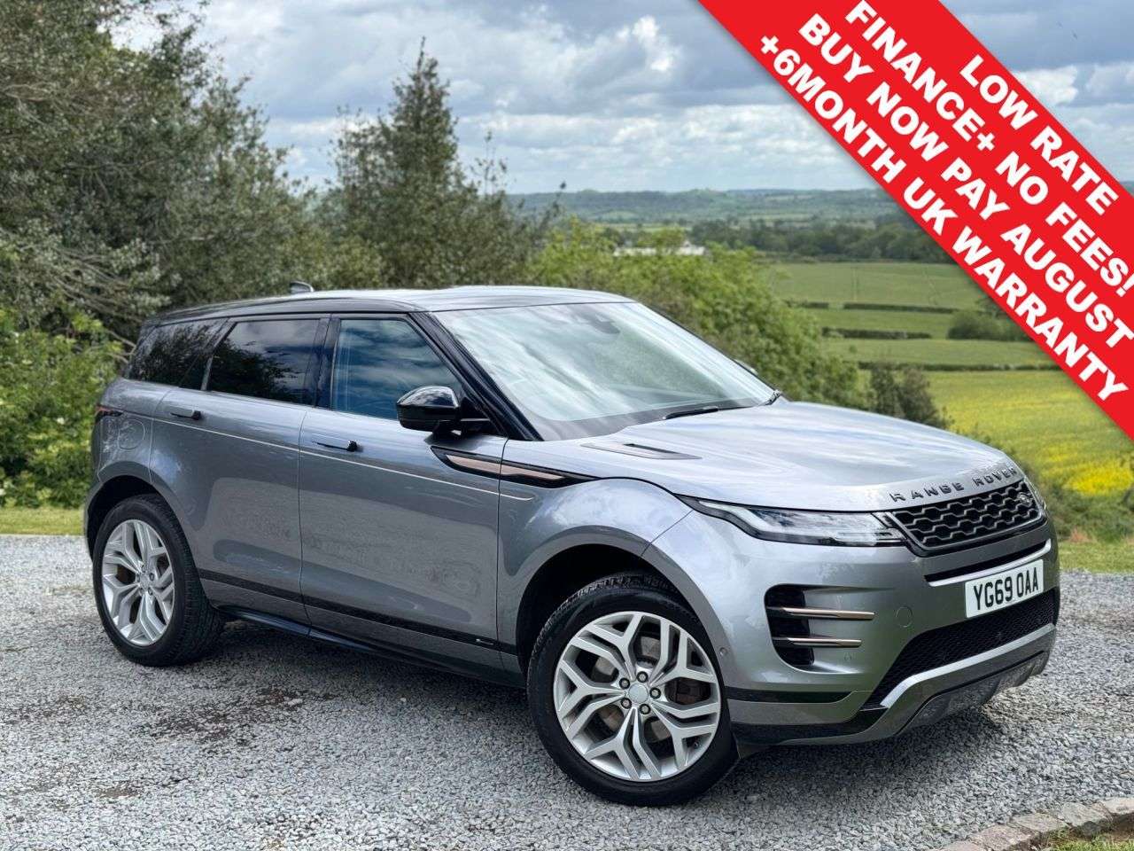A 2019 LAND ROVER RANGE ROVER EVOQUE 2.0 D180 R-Dynamic SE SUV 5dr Diesel Auto 4WD Euro 6 (s/s) (180 ps) A 2019 LAND ROVER RANGE ROVER EVOQUE 2.0 D180 R-Dynamic SE SUV 5dr Diesel Auto 4WD Euro 6 (s/s) (180 ps)