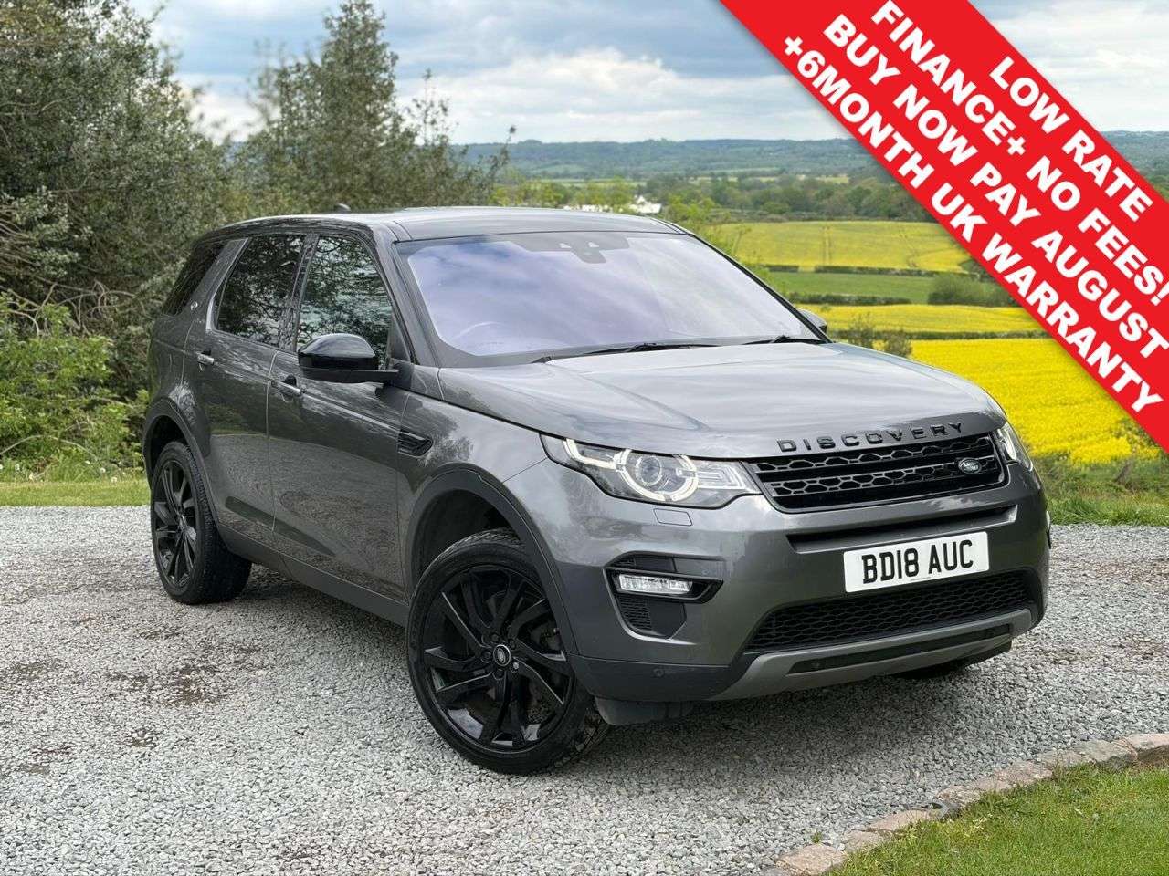 A 2018 LAND ROVER DISCOVERY SPORT 2.0 SD4 HSE Black SUV 5dr Diesel Auto 4WD Euro 6 (s/s) (240 ps) A 2018 LAND ROVER DISCOVERY SPORT 2.0 SD4 HSE Black SUV 5dr Diesel Auto 4WD Euro 6 (s/s) (240 ps)