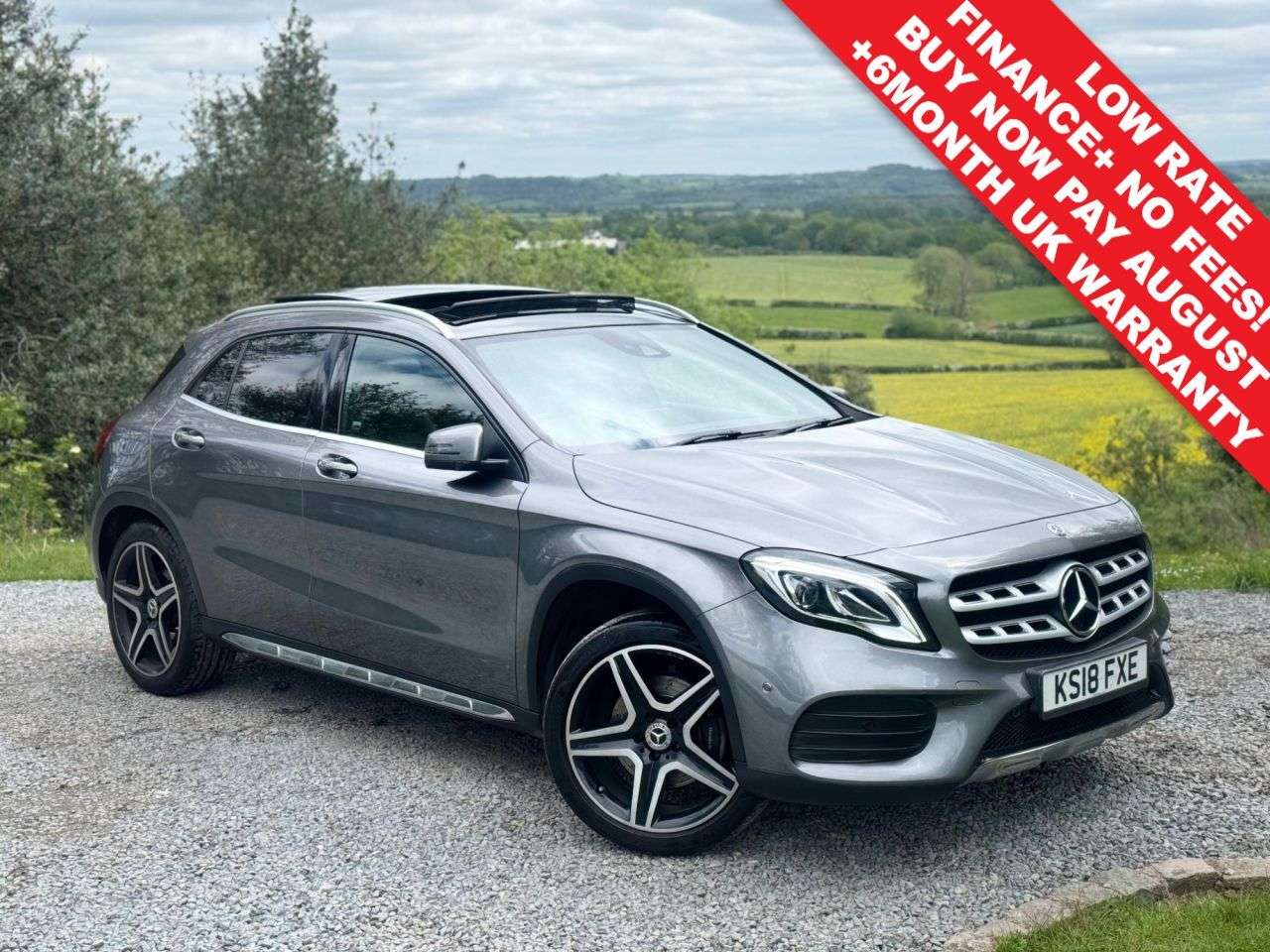 A 2018 MERCEDES-BENZ GLA 2.1 GLA220d AMG Line (Premium Plus) SUV 5dr Diesel 7G-DCT 4MATIC Euro 6 (s/ A 2018 MERCEDES-BENZ GLA 2.1 GLA220d AMG Line (Premium Plus) SUV 5dr Diesel 7G-DCT 4MATIC Euro 6 (s/