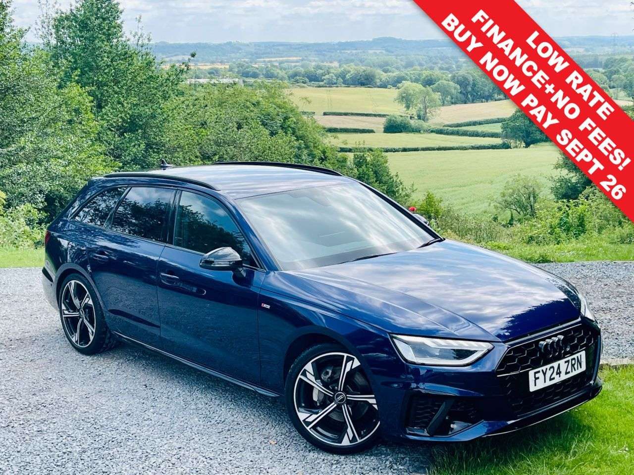 A 2024 AUDI A4 AVANT 2.0 TFSI 40 Black Edition Estate 5dr Petrol S Tronic Euro 6 (s/s) (204 ps) A 2024 AUDI A4 AVANT 2.0 TFSI 40 Black Edition Estate 5dr Petrol S Tronic Euro 6 (s/s) (204 ps)