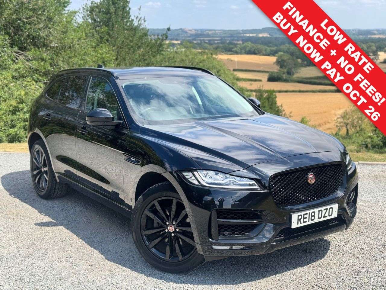 A 2018 JAGUAR F-PACE 2.0 P250i R-Sport SUV 5dr Petrol Auto AWD Euro 6 (s/s) (250 ps) A 2018 JAGUAR F-PACE 2.0 P250i R-Sport SUV 5dr Petrol Auto AWD Euro 6 (s/s) (250 ps)